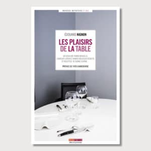 Couverture Plaisirs de la table chez Menu Fretin