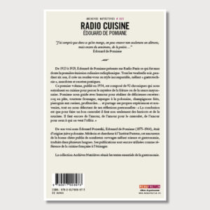 Radiocuisine T1 4eme