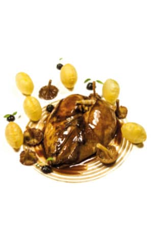 recette nasti perdreaux chataignes noel