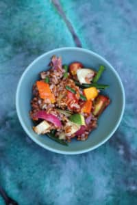 recette automne riz camargue légumes
