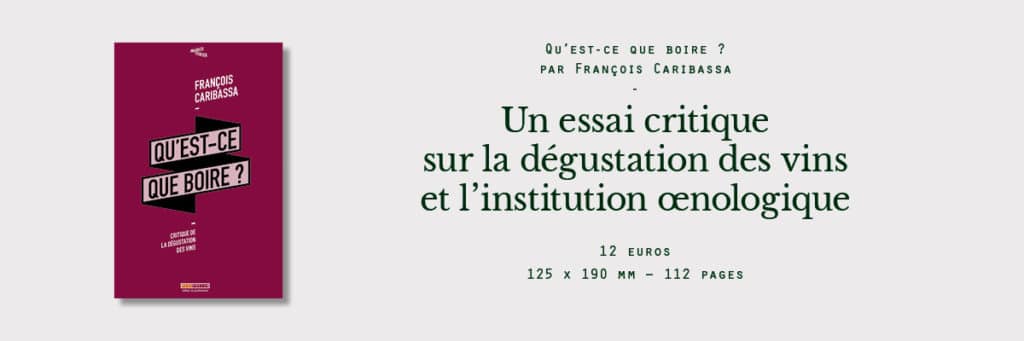 qu'est ce que boire caribassa
