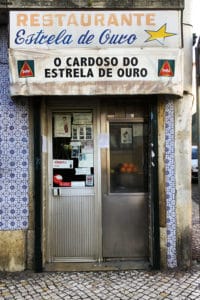 tascas o cardoso do estrela de ouro lisbonne restaurant