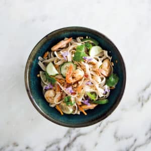 nouilles riz recette