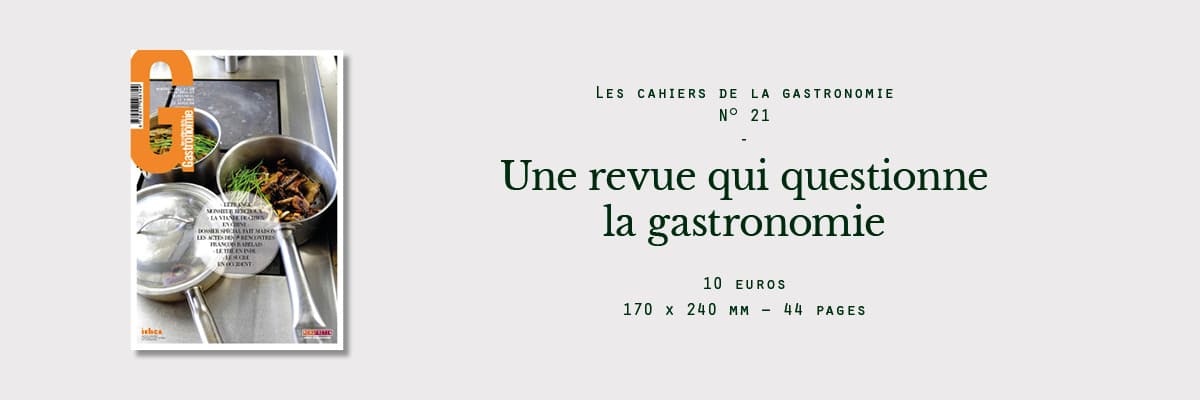 cahier gastronomie 21