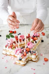 number cake