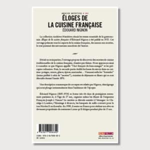 4e éloge de la cuisine française