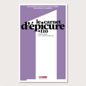 Le Carnet d’Épicure [+110] n°1