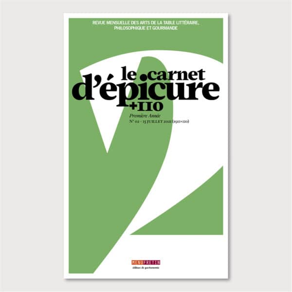 Le Carnet d’Épicure [+110] n°2