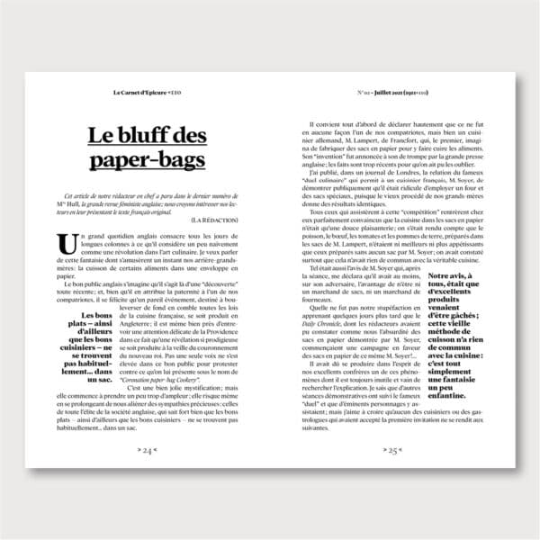 Le Carnet d’Épicure [+110] n°2 – Image 2