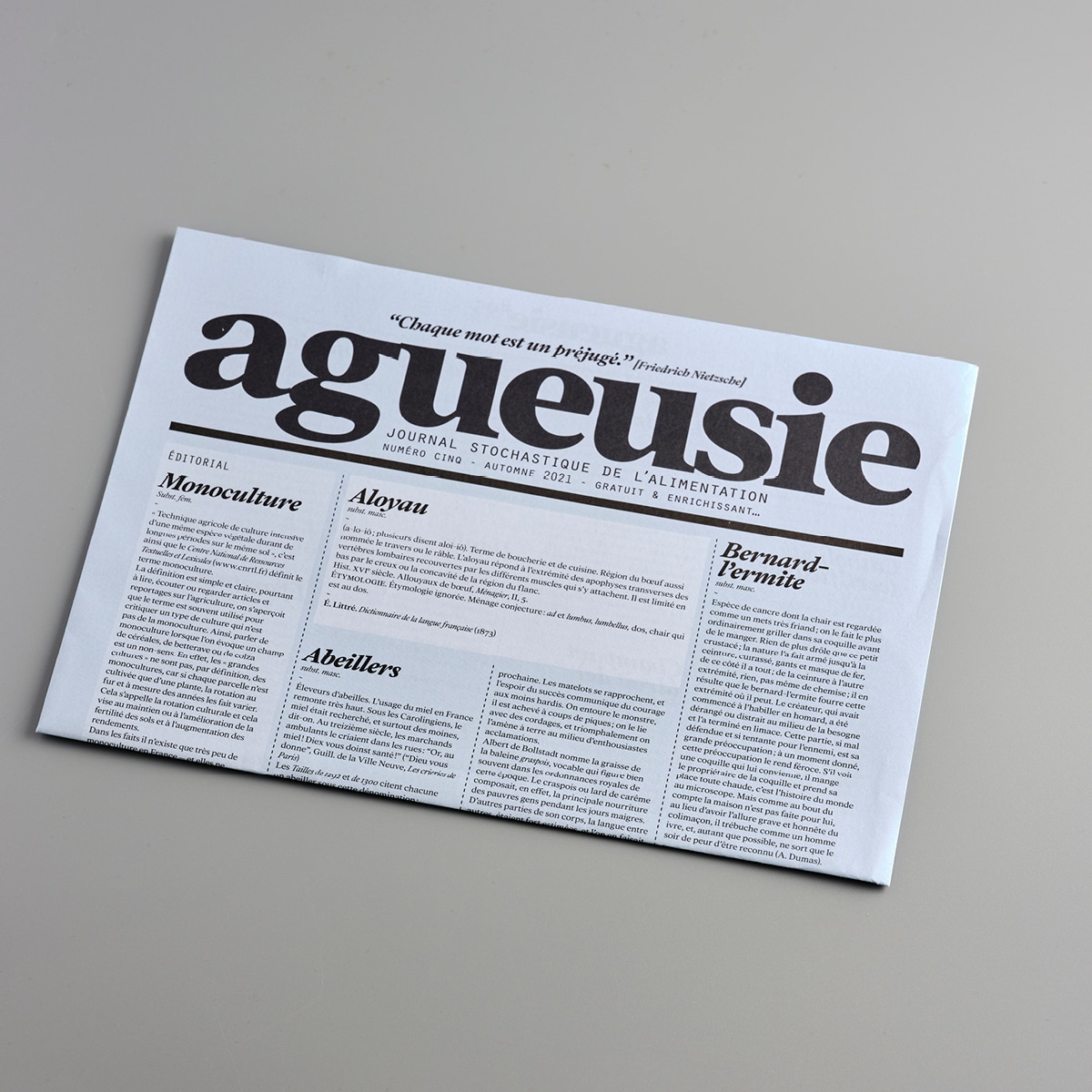 Agueusie n°5 <br>PDF