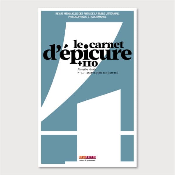 Le Carnet d’Épicure [+110] n°4