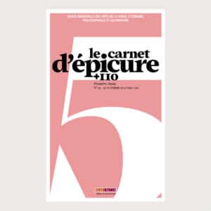 Le Carnet d’Épicure [+110] n°5