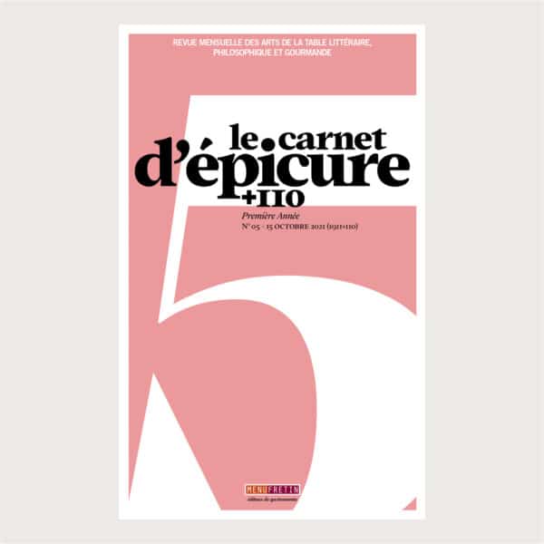 Le Carnet d’Épicure [+110] n°5