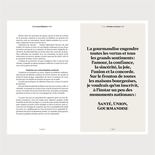 Le Carnet d’Épicure [+110] n°5 – Image 2