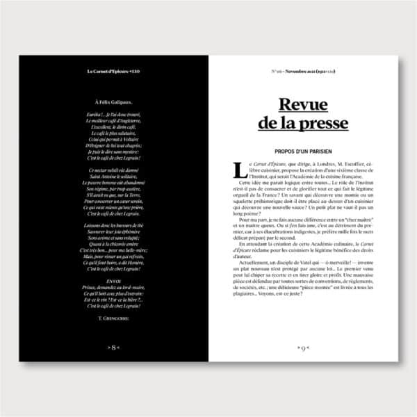 Le Carnet d’Épicure [+110] n°6 – Image 2
